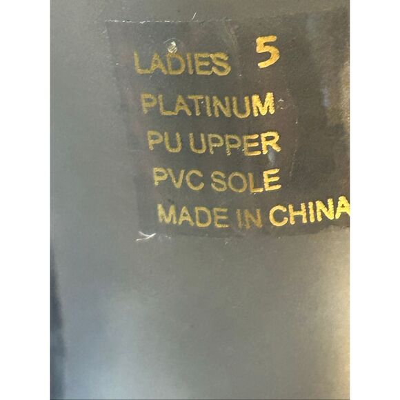 Steve Madden platinum heels size 5 - Picture 7 of 7